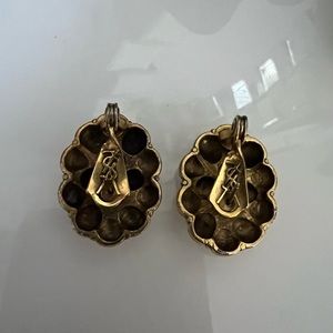 Vintage YSL earrings 1970s, 1980s